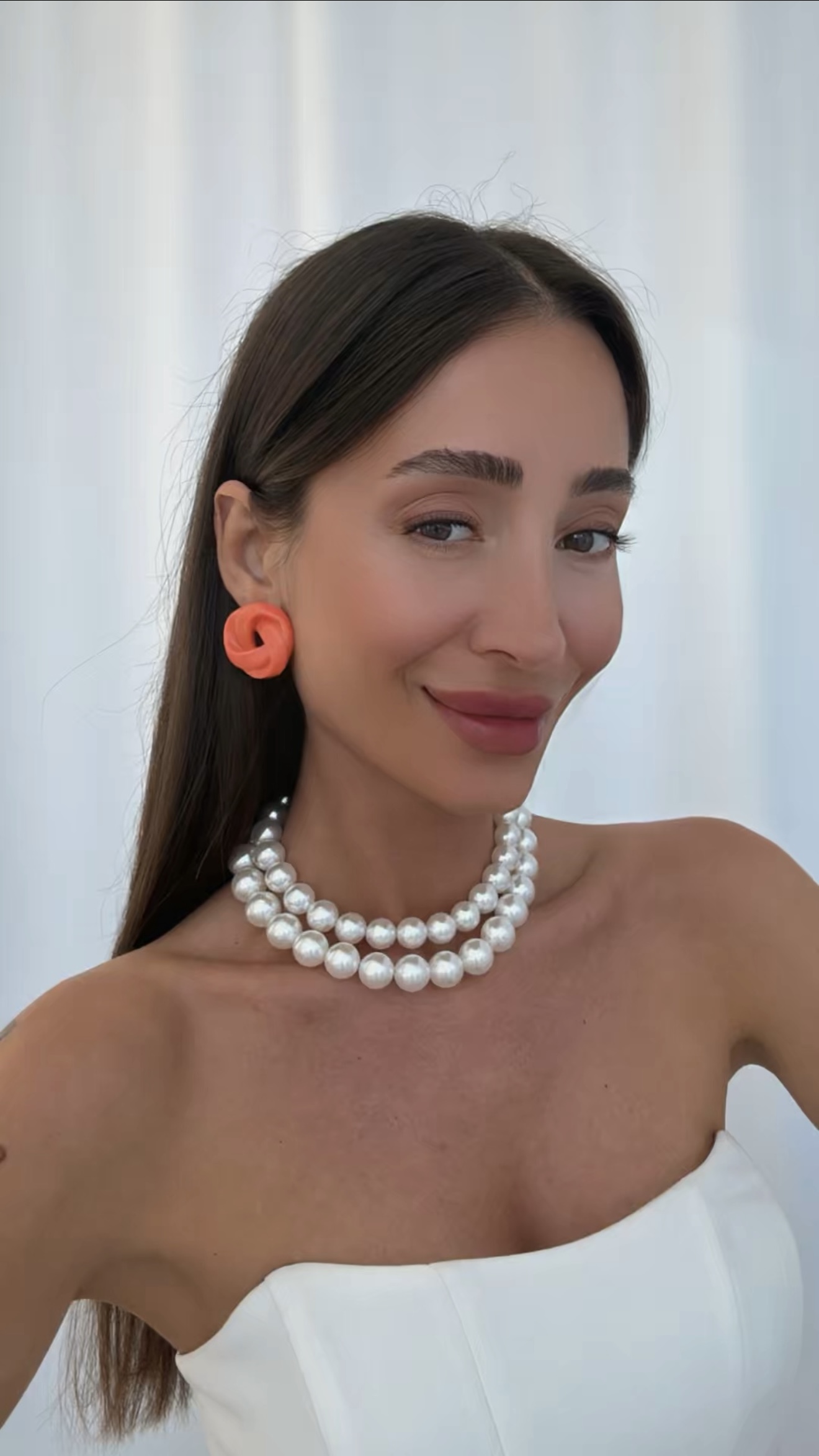 AKRİLİK GÜL TASARIM RENKLİ KÜPE KOMBİNLERİ