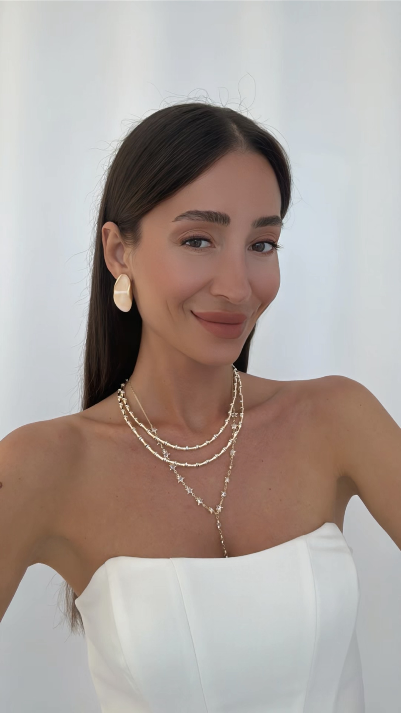 BAGET & YILDIZ TASARIM TAŞLI Y KOLYE KOMBİNLERİ