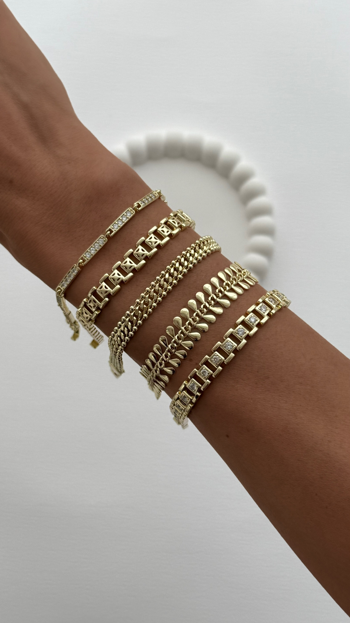 ÖZEL SERİ 14K GOLD İNCE BİLEKLİK KOMBİNLERİ